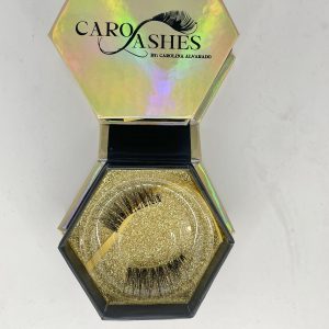 C.Wispy Cat Pestañas de pelo natural Caro Lashes