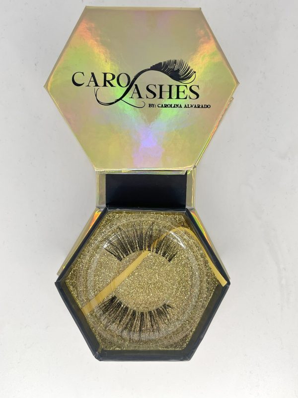 C.Wispy Pestañas de pelo natural Caro Lashes